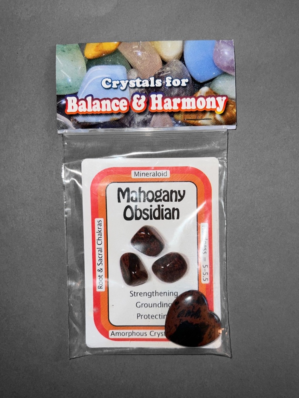Meditation Mahogany Obsidian Stones